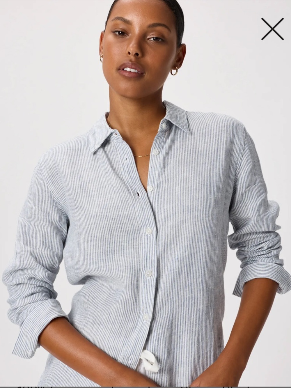 Quince 100% European Linen Long Sleeve Shirt